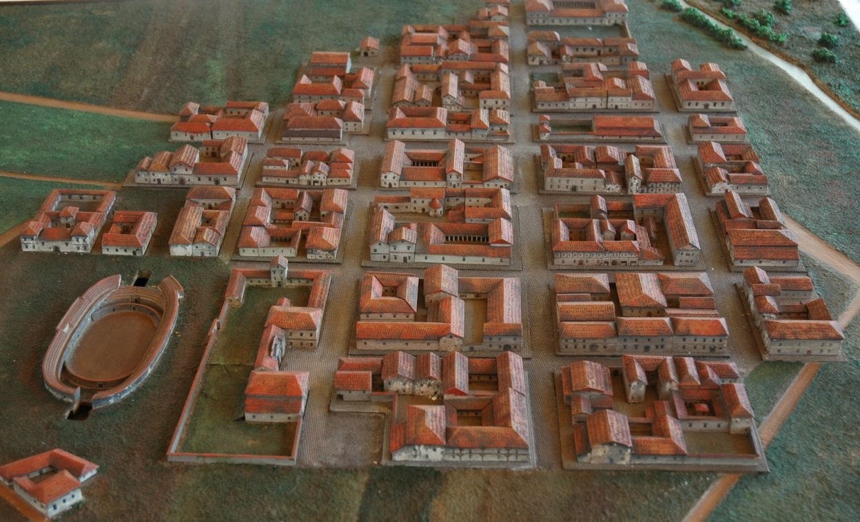 Abb. 7: Modell von Flavia Solva – Universalmuseum Joanneum (https://www.museum-joanneum.at, November 2018)