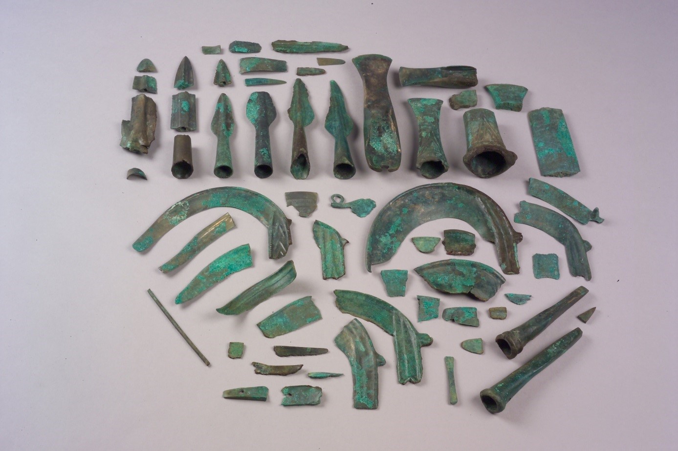 Abbildung 9: Depot vom Brandgraben bei Bad Aussee (Auswahl), (Quelle: BDA LK Stmk, Foto: M. Windholz-Konrad)