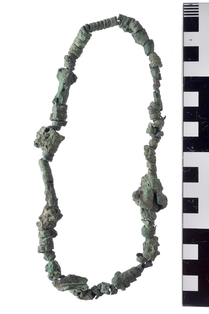 Abbildung 3: Kupferperlen aus Lödersdorf, UMJ, ARCH Inv. 10558, Foto: UMJ/N. Lackner