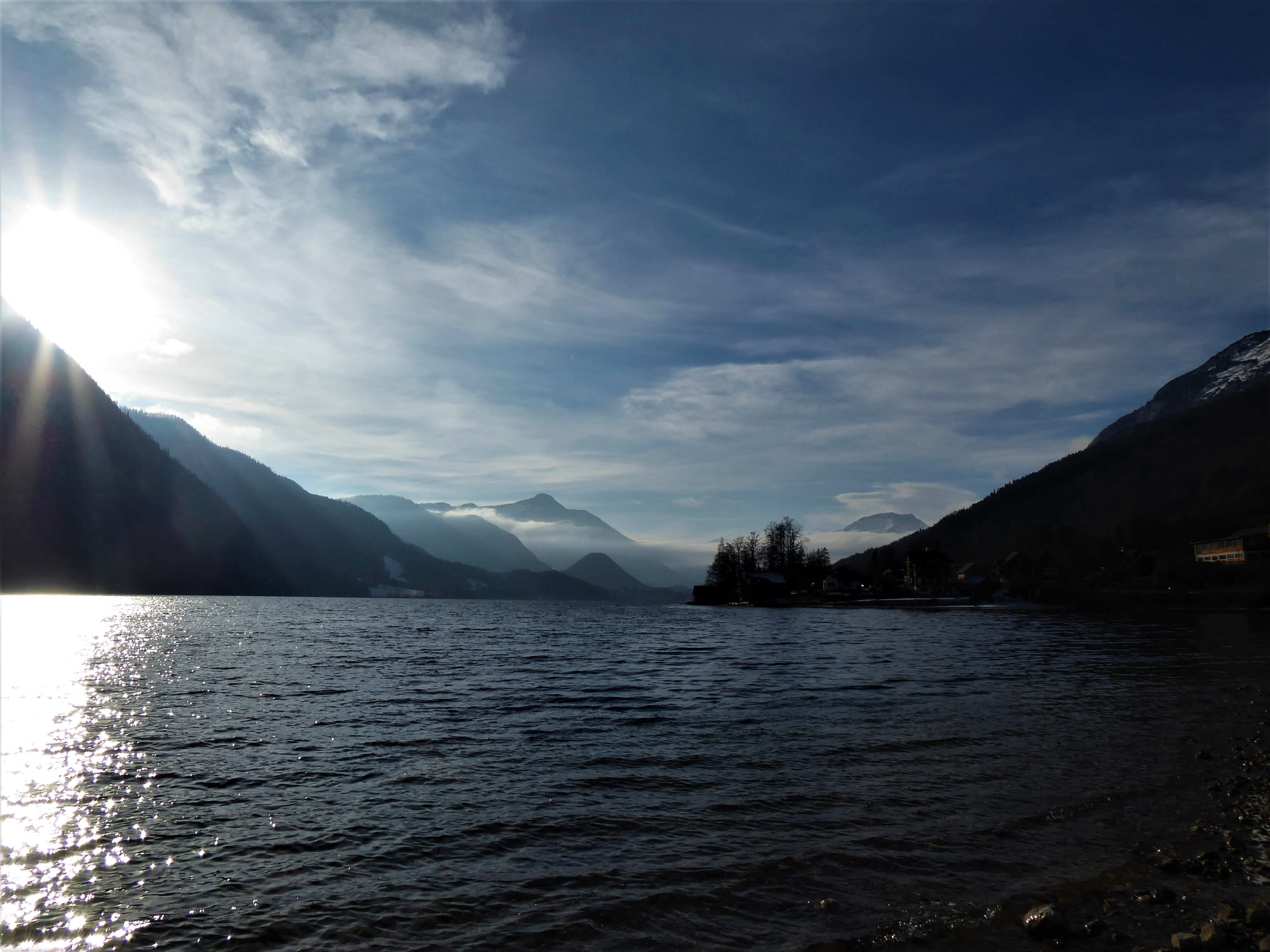 Der Grundlsee entstand durch glaziale Formung und stellt den größten See der Steiermark dar. (Foto: M. Lieb, 2021)