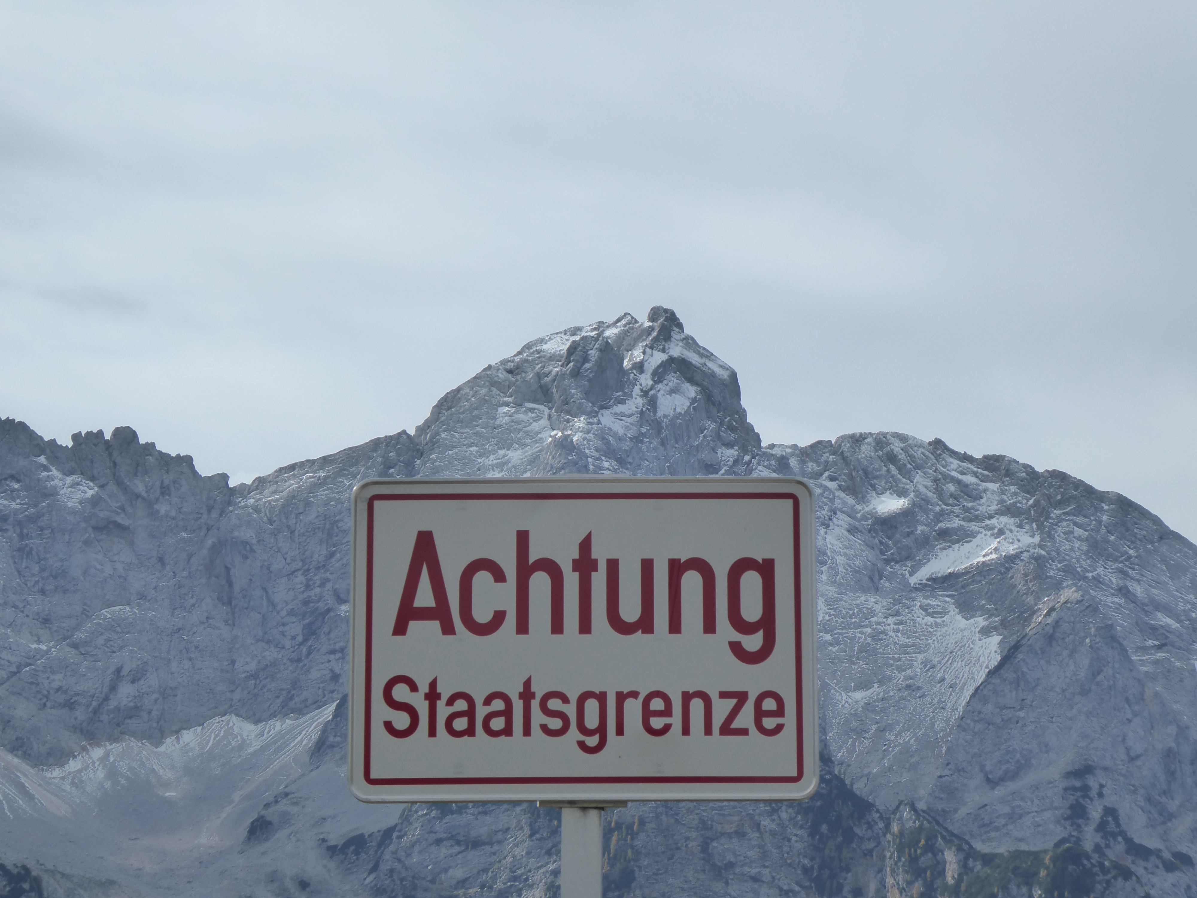 Staatsgrenze zwischen den zwei Schengenstaaten Österreich und Slowenien. (Foto: M.Lieb)