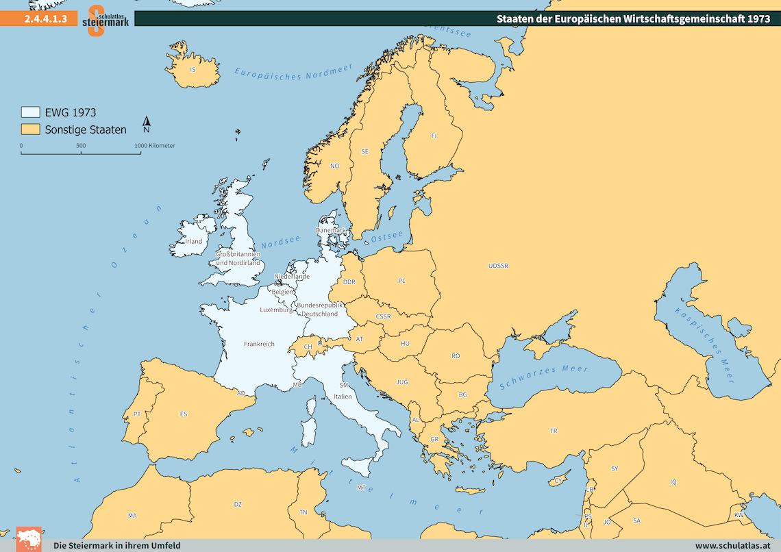 Europäische Wirtschaftsgemeinschaft 1973