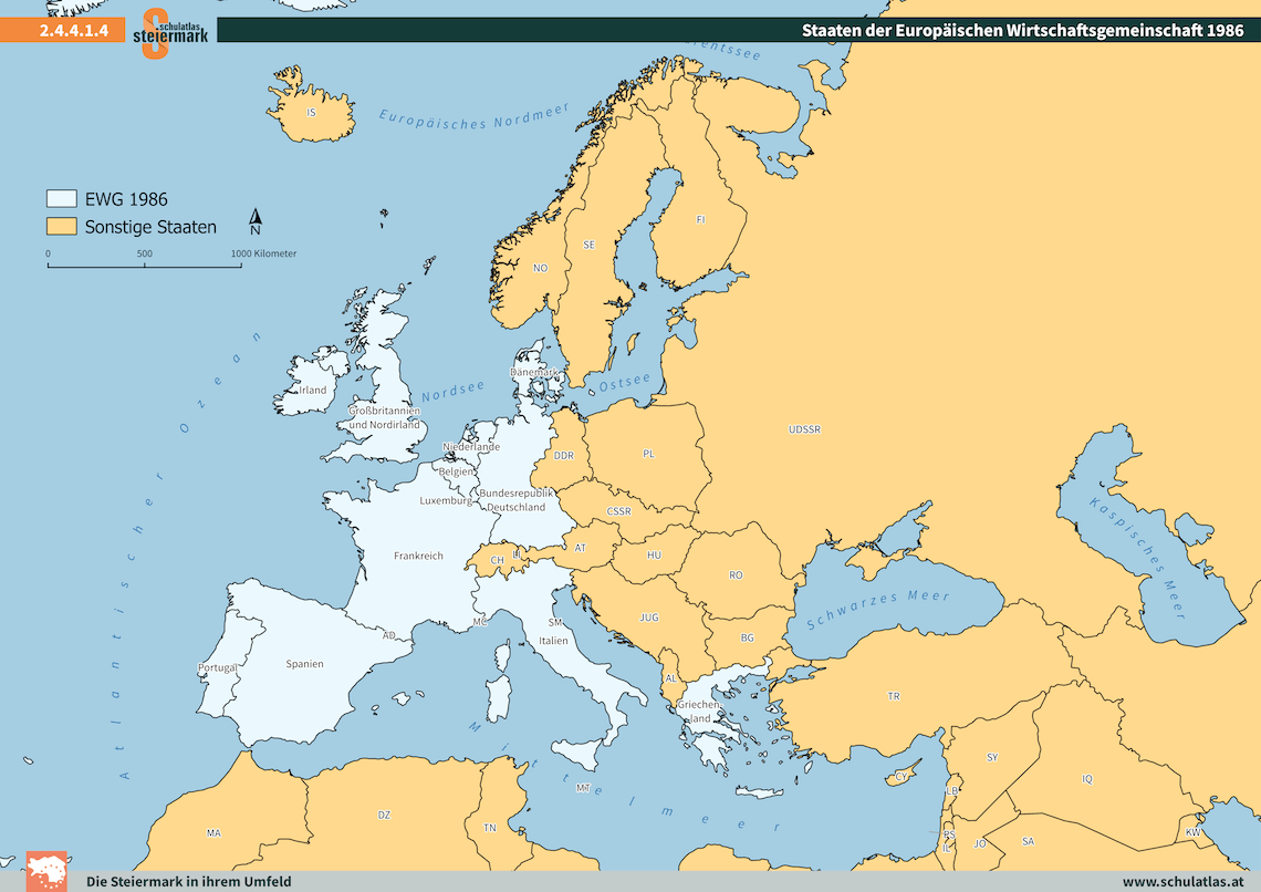 Europäische Wirtschaftsgemeinschaft 1986