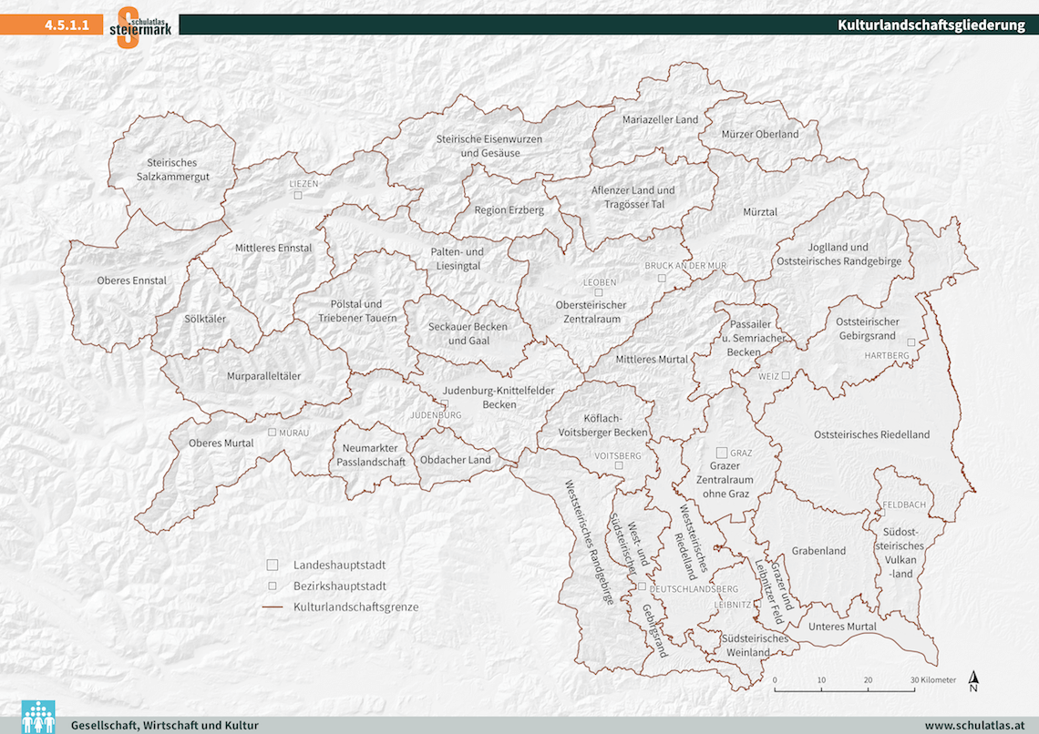 Kulturlandschaftsgliederung