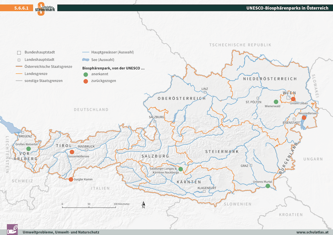 UNESCO-Biosphärenparks in Österreich