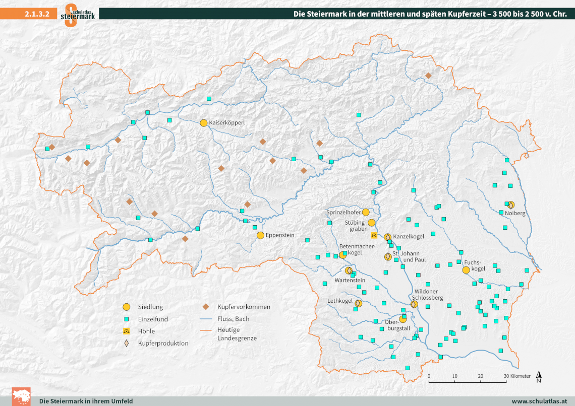 Die Steiermark in der mittleren und späten Kupferzeit – 3 500 bis 2 500 v. Chr.