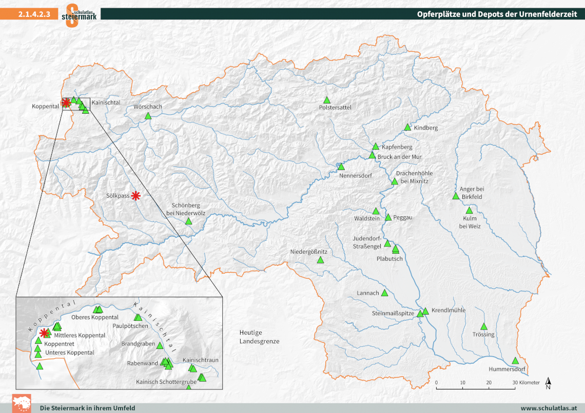 Opferplätze und Depots der Urnenfelderzeit