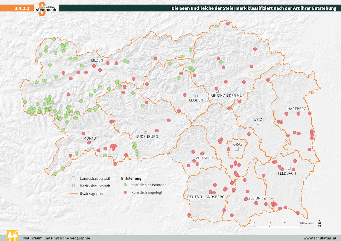 Seen nach Art ihrer Entstehung