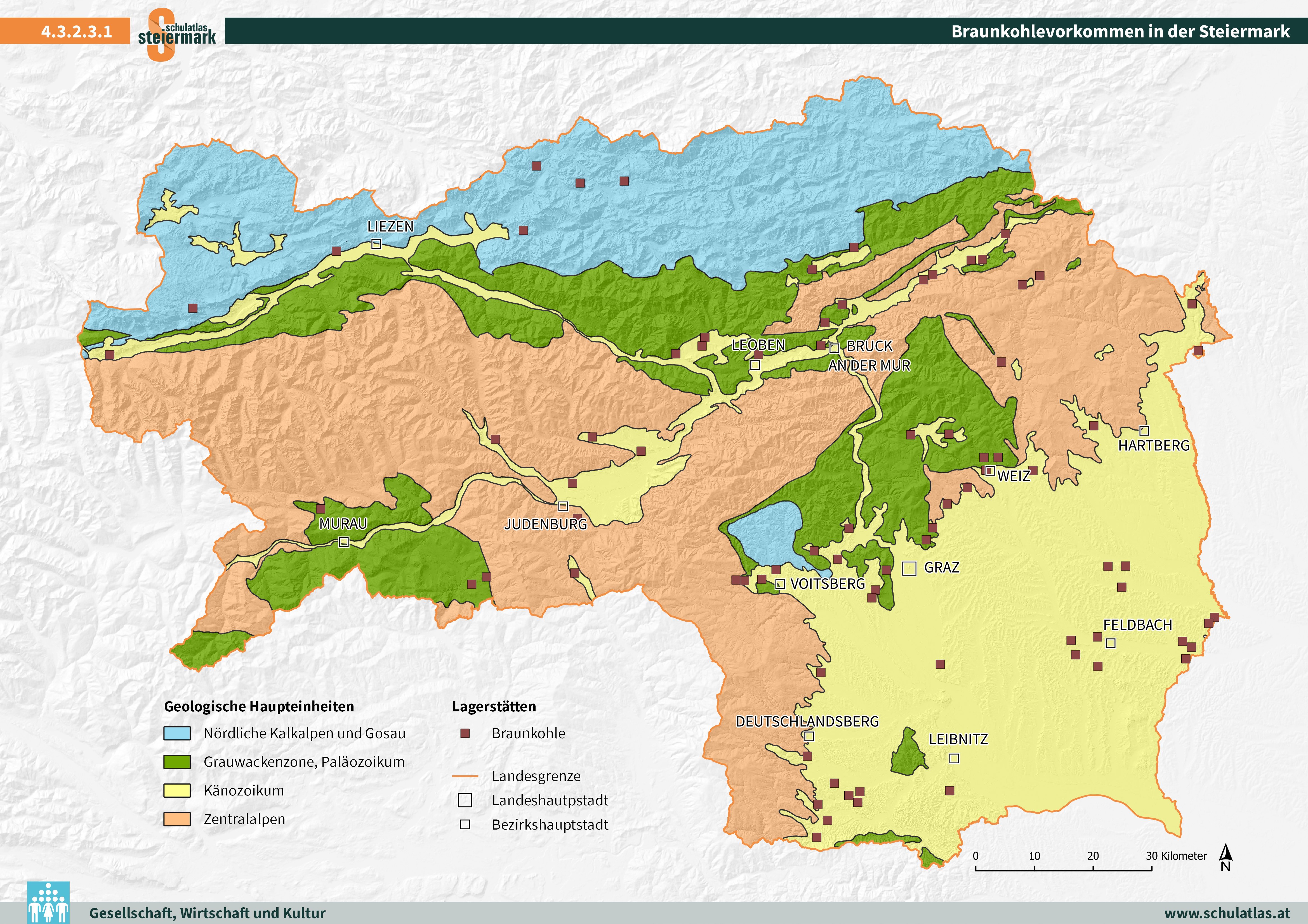 Braunkohleabbau in der Steiermark
