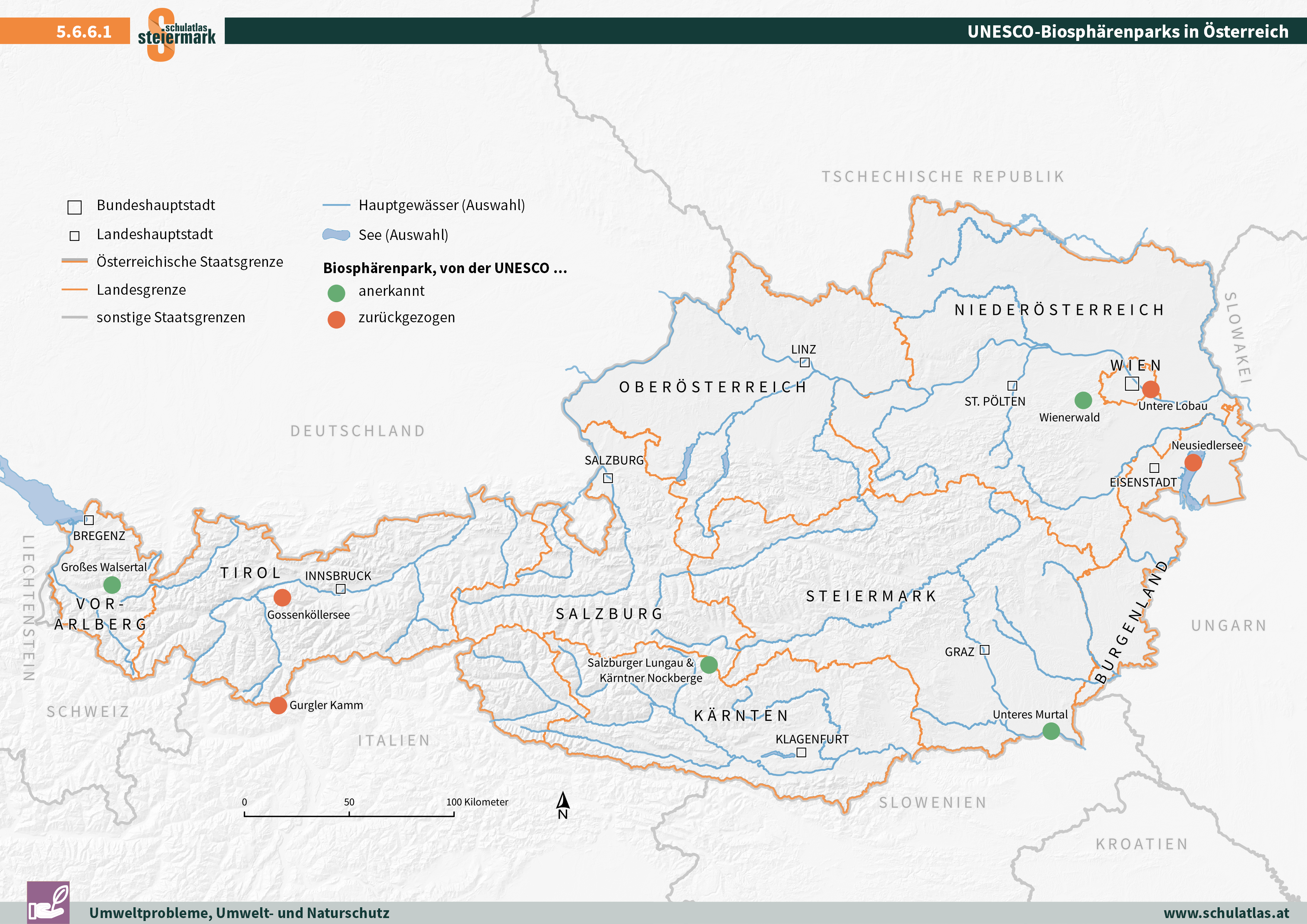 UNESCO-Biosphärenparks in Österreich