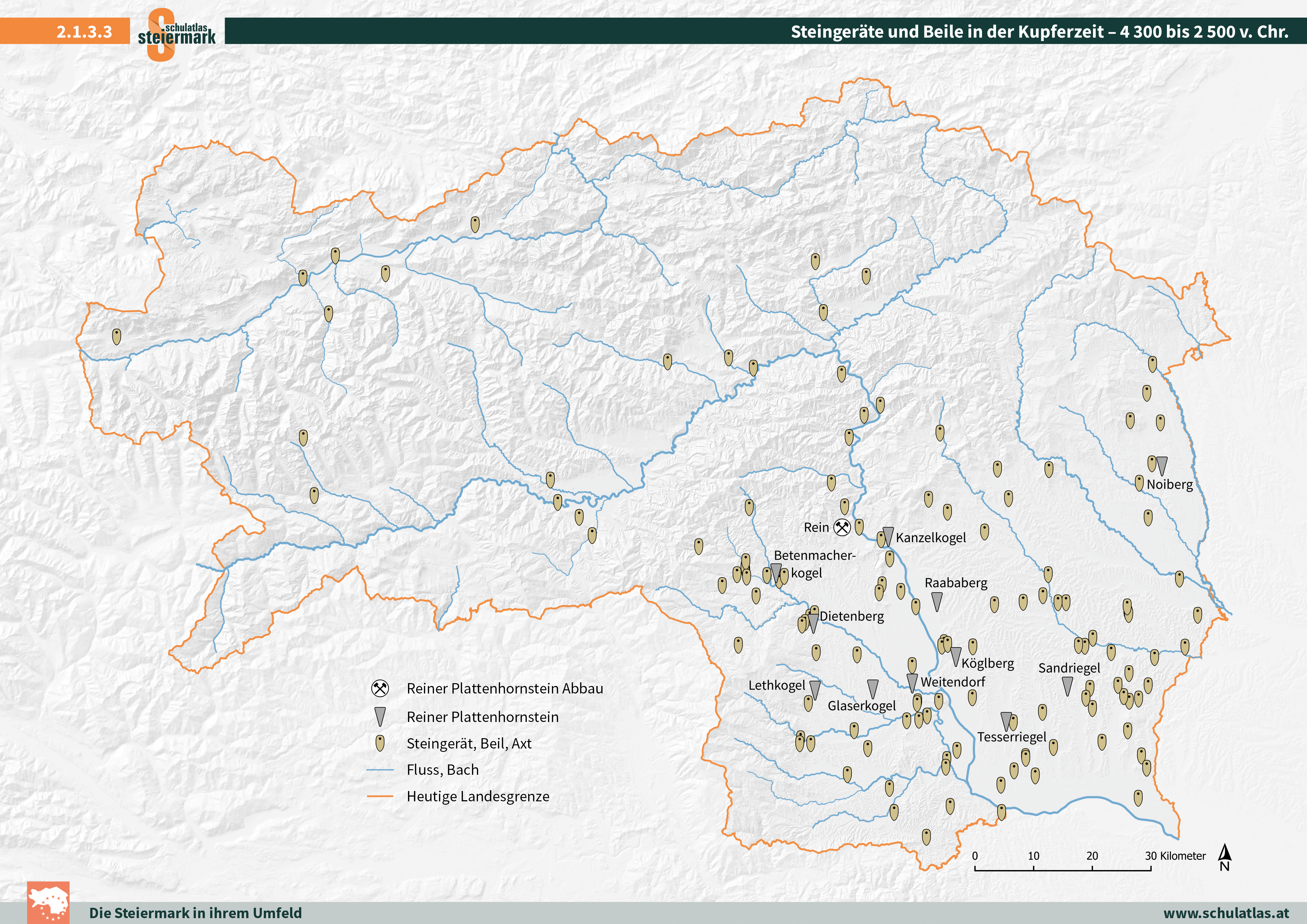 Steingeräte und Beile in der Kupferzeit