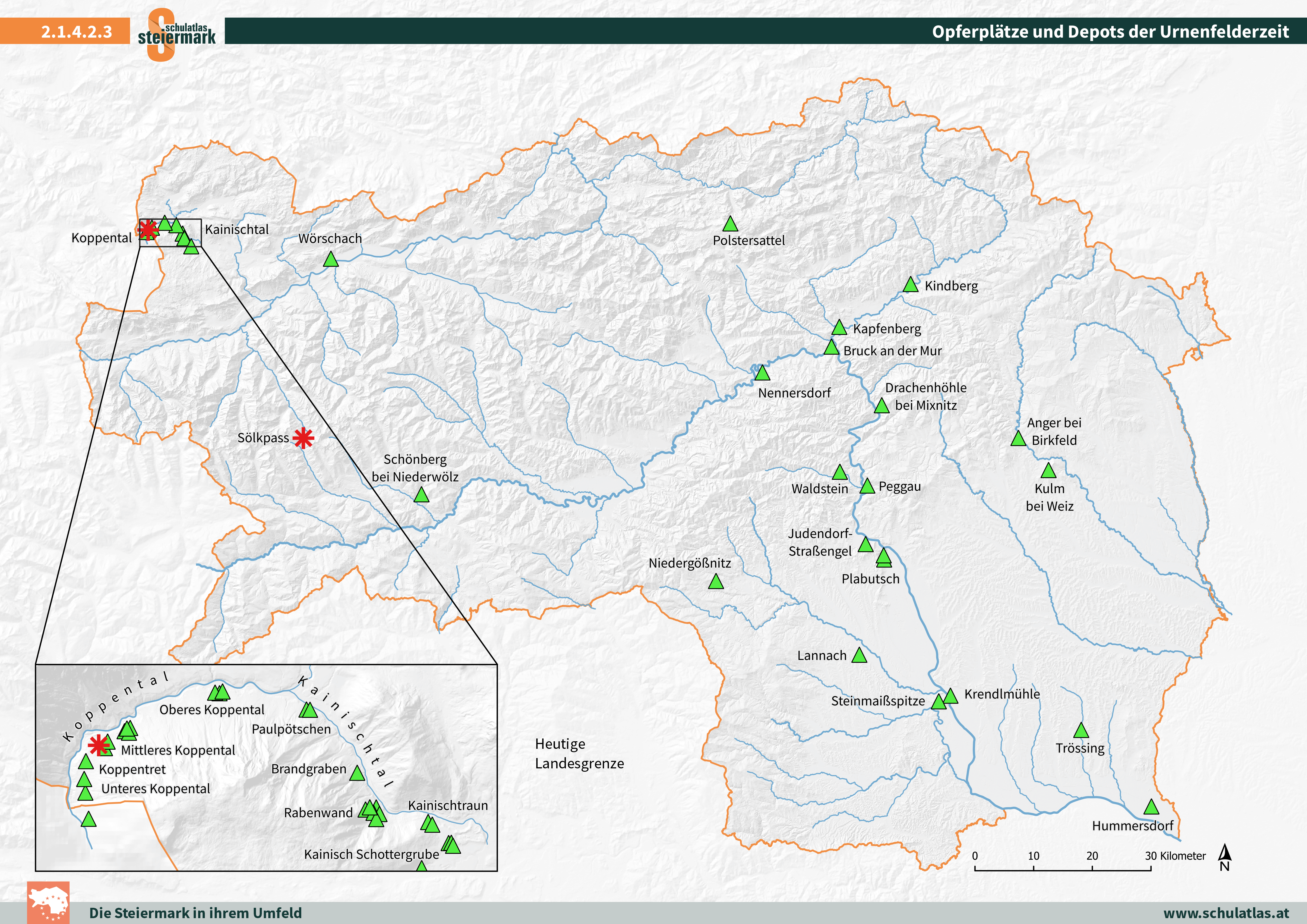 Opferplätze und Depots der Urnenfelderzeit