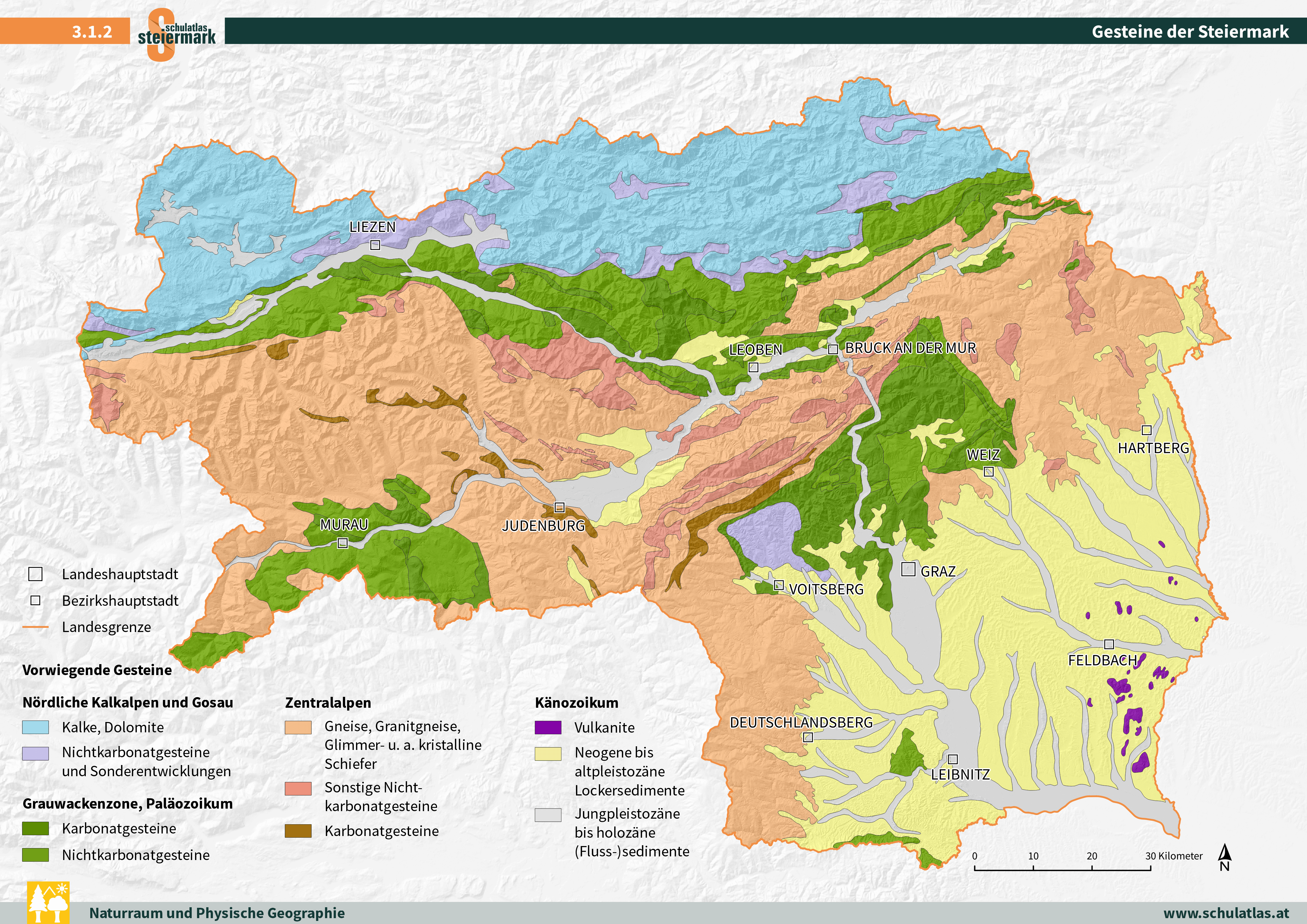 Gesteine der Steiermark
