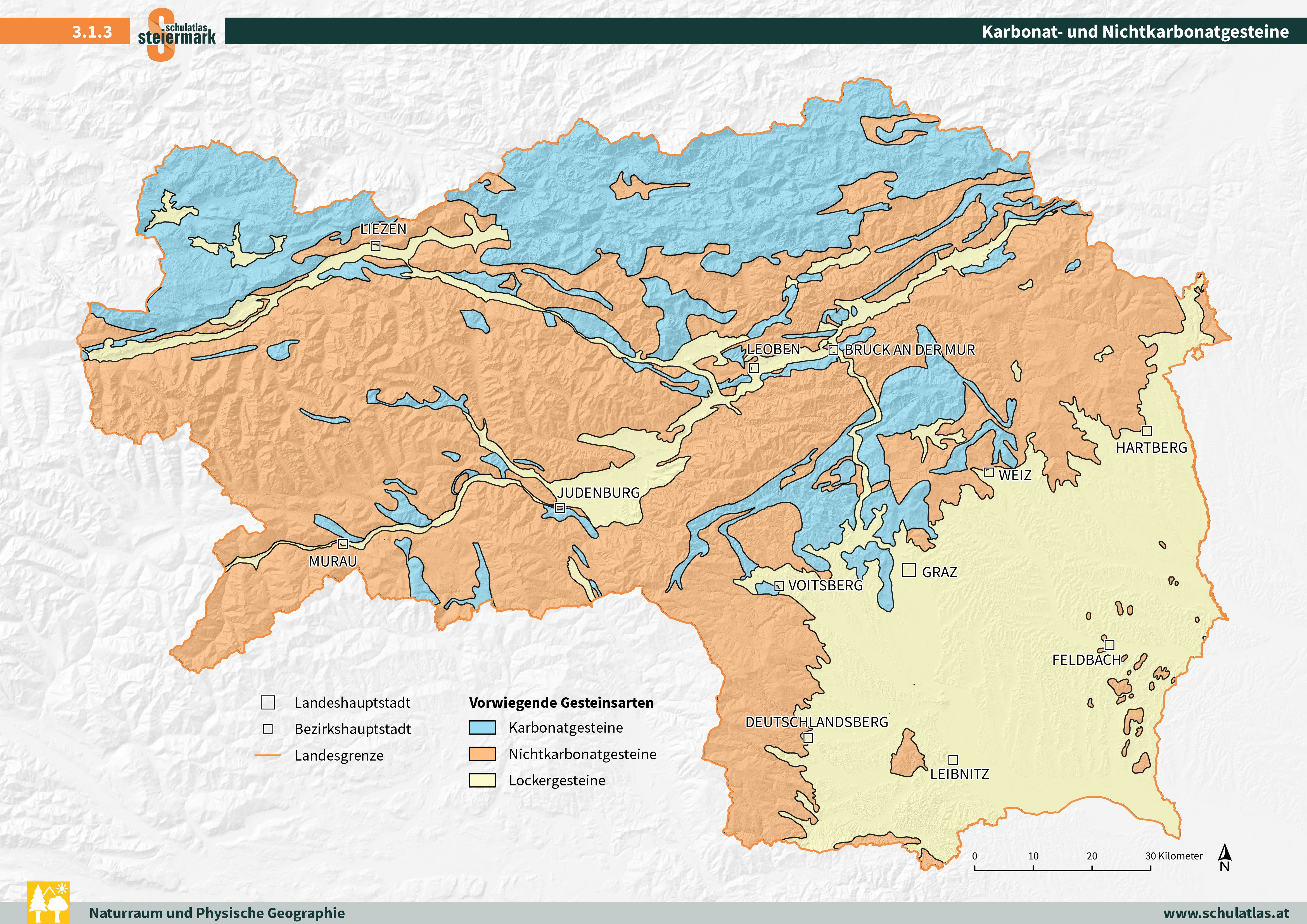 Karbonat- und Nichtkarbonatgesteine