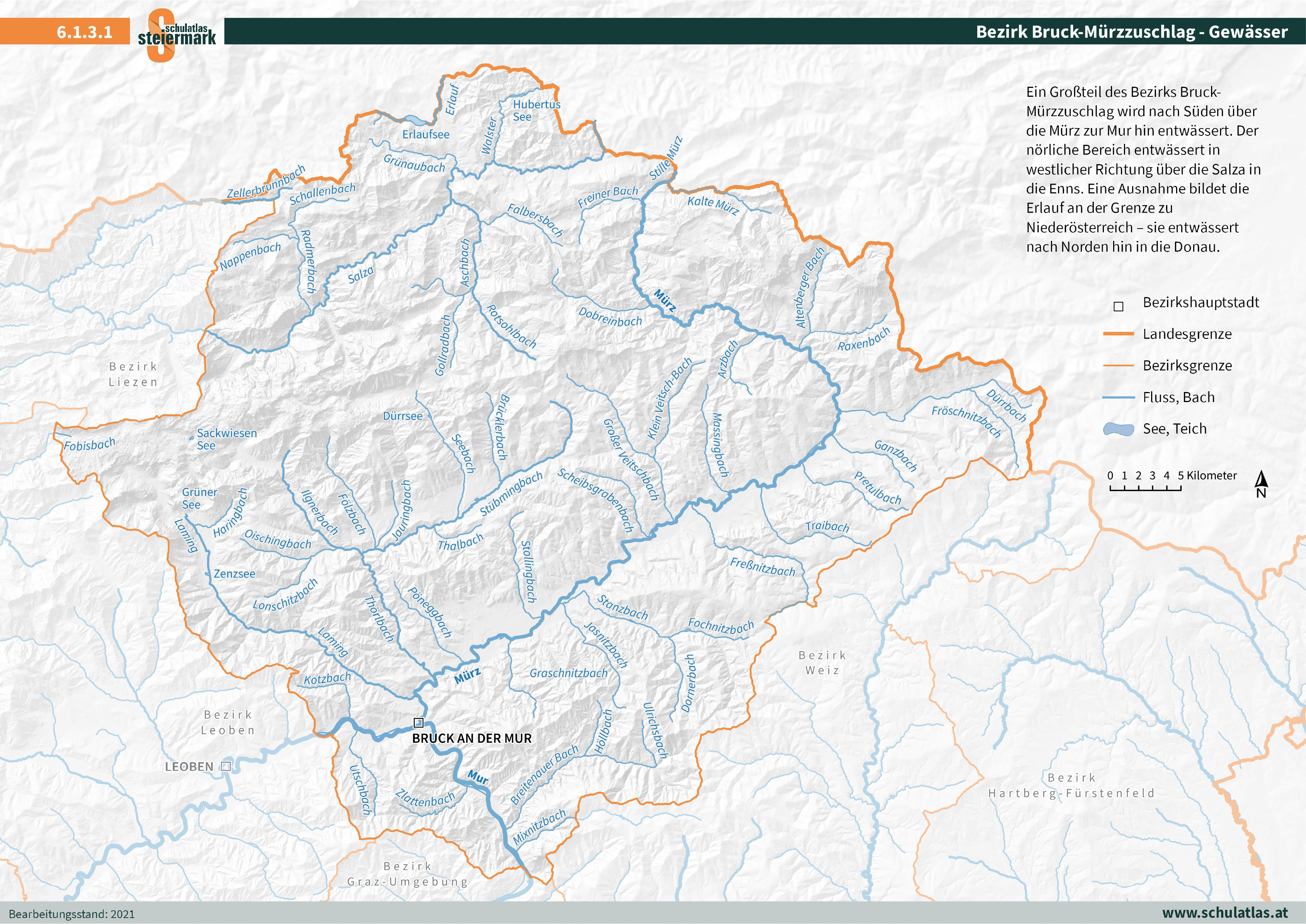 6.1.3.1 Bruck-Mürzzuschlag - Gewässer