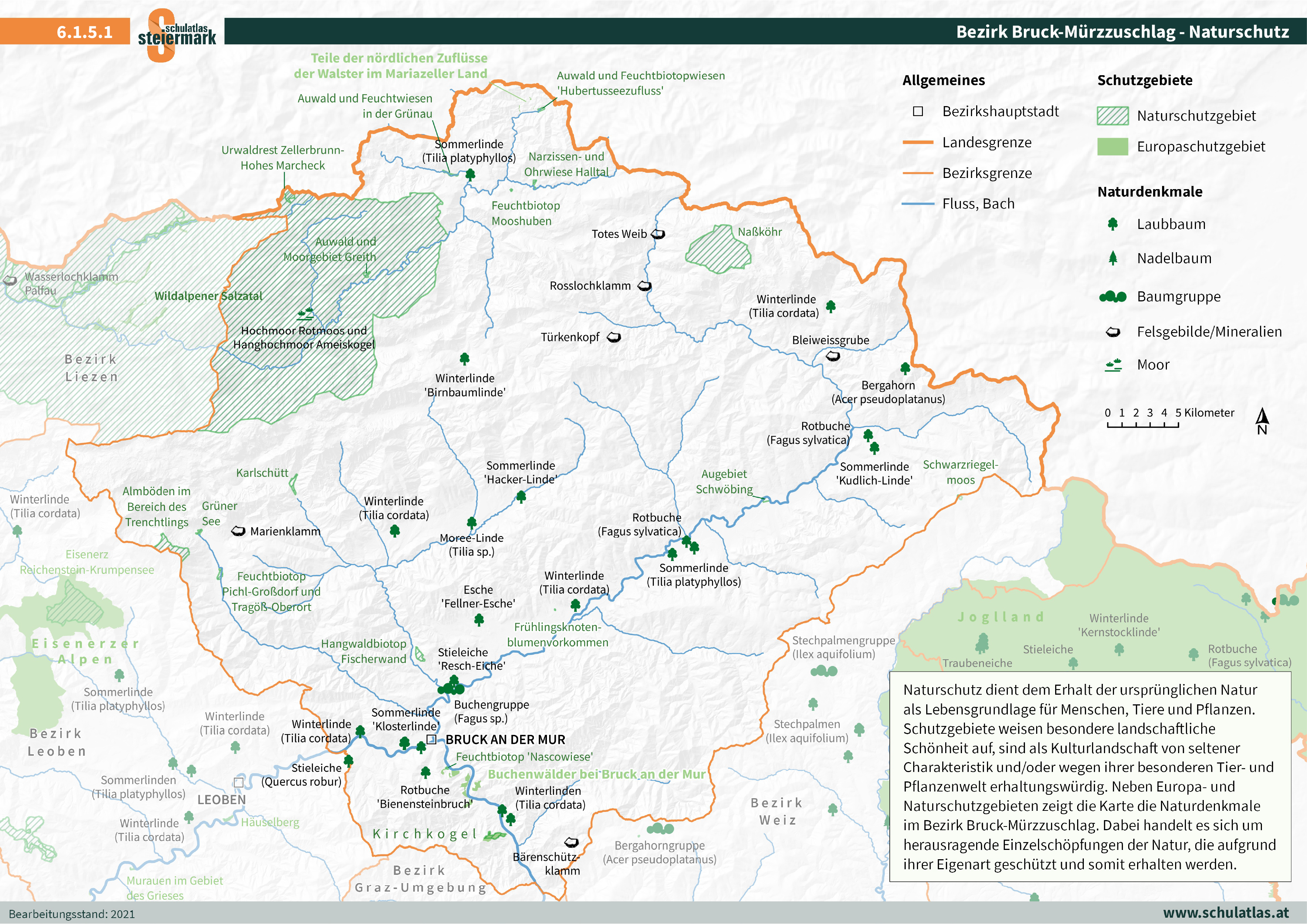6.1.5.1 Bruck-Mürzzuschlag - Naturschutz