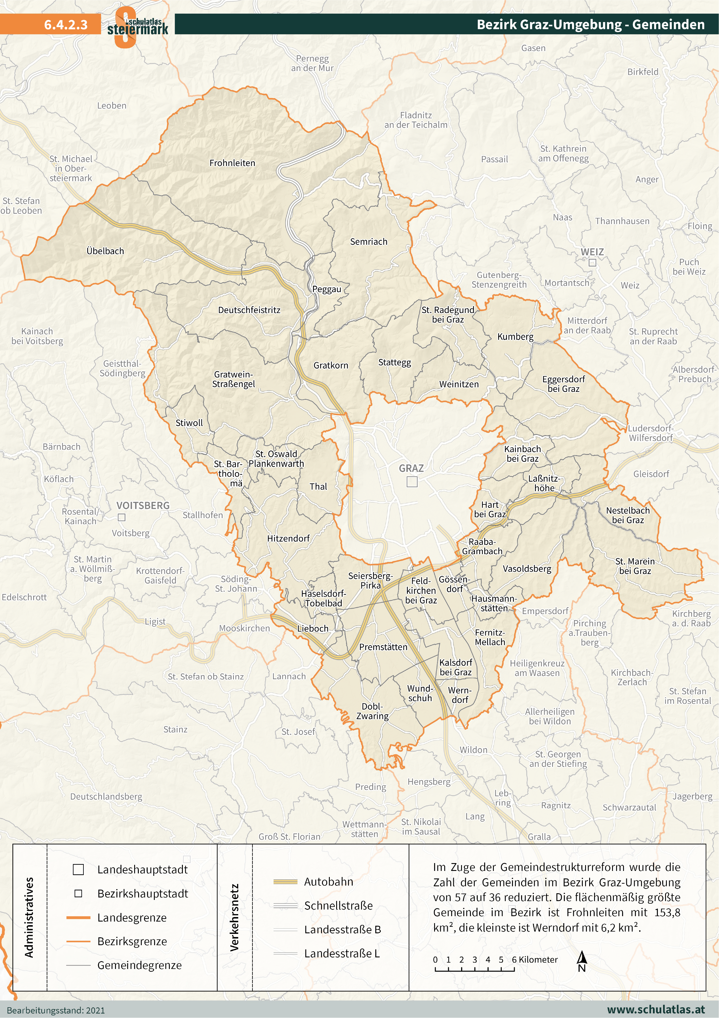 6.4.2.3 Graz Umgebung - Gemeinden