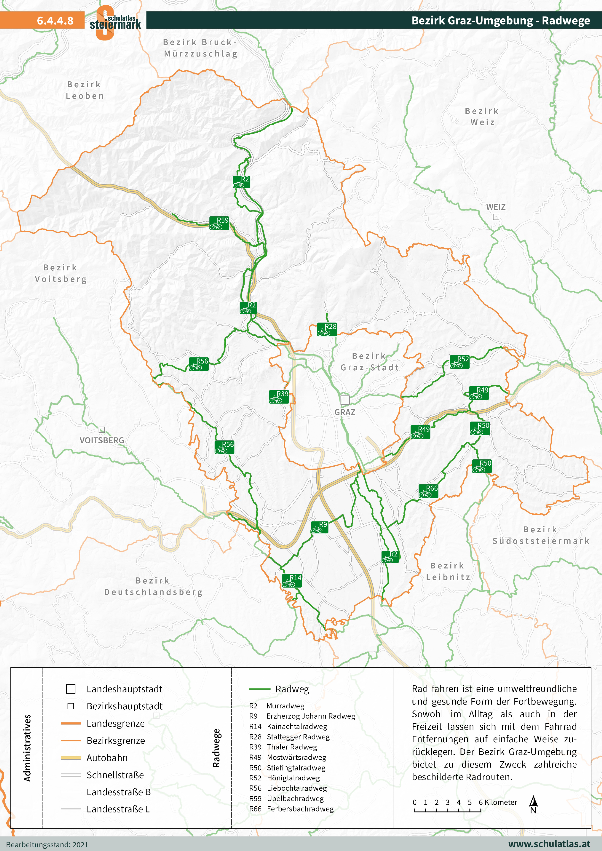6.4.4.8 Graz Umgebung - Radwege