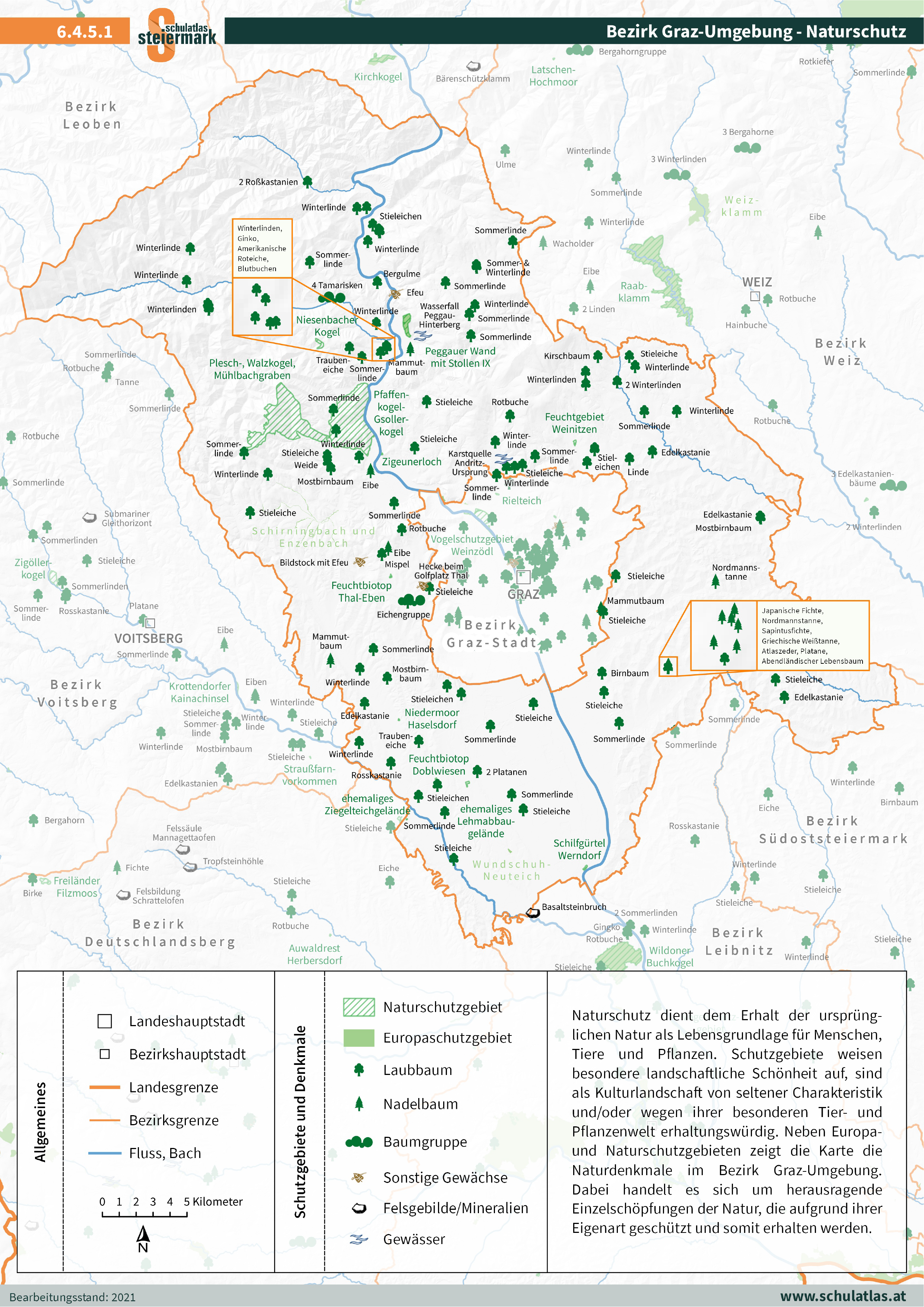 6.4.5.1 Graz Umgebung - Naturschutz