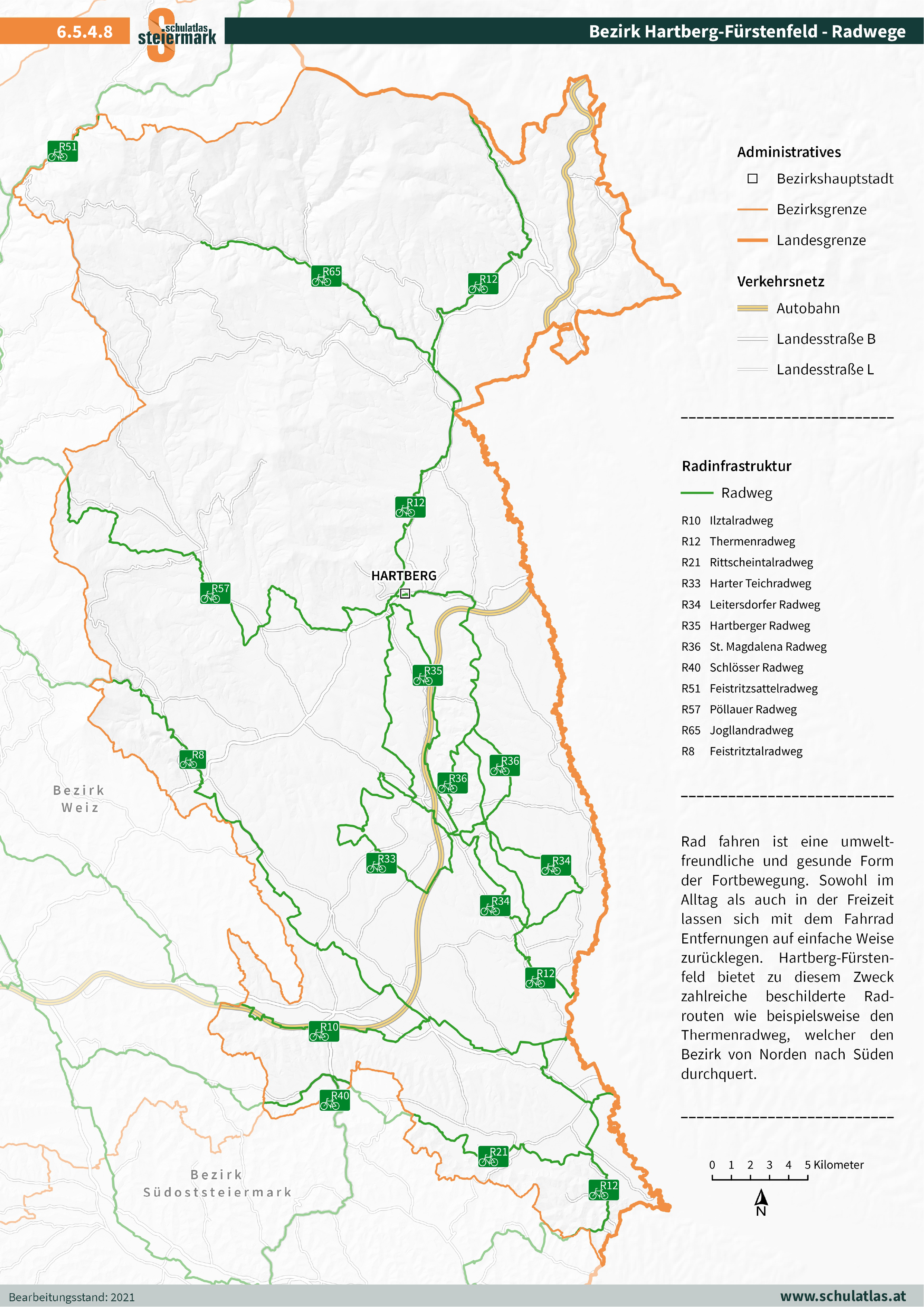 6.5.4.8 Hartberg-Fürstenfeld - Radwege