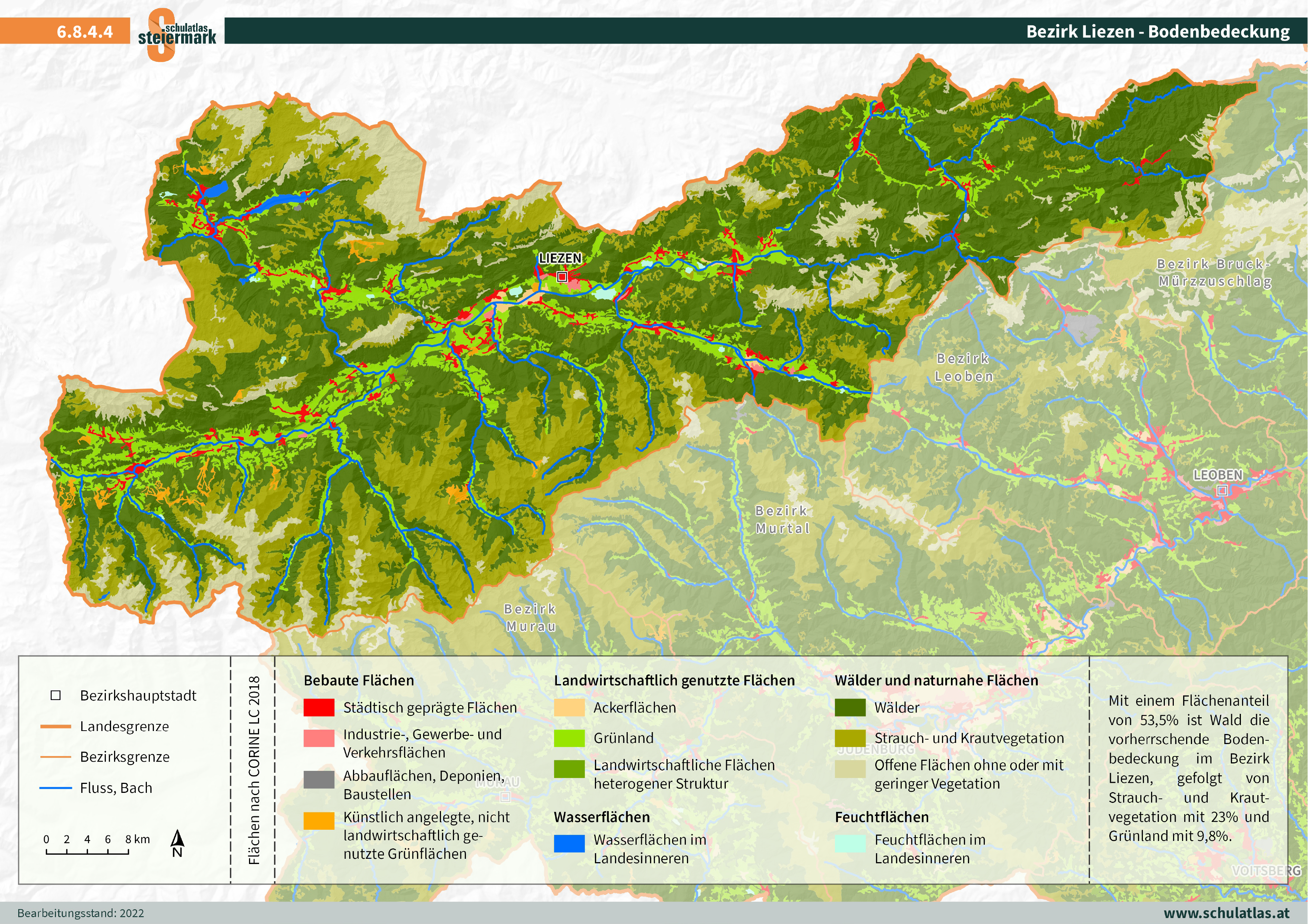 6.8.4.4 Liezen - Bodenbedeckung
