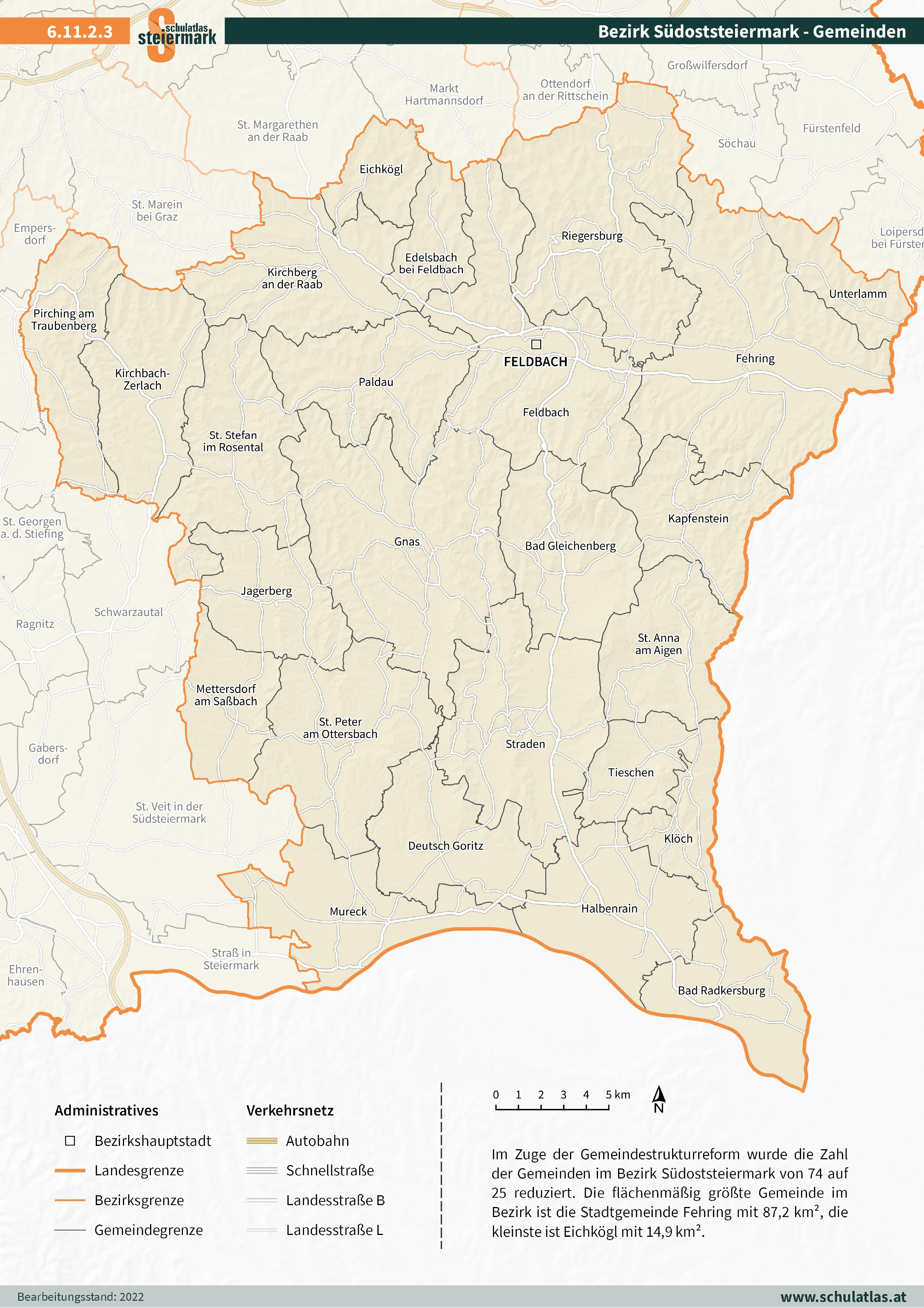 6.11.2.3 Südoststeiermark - Gemeinden