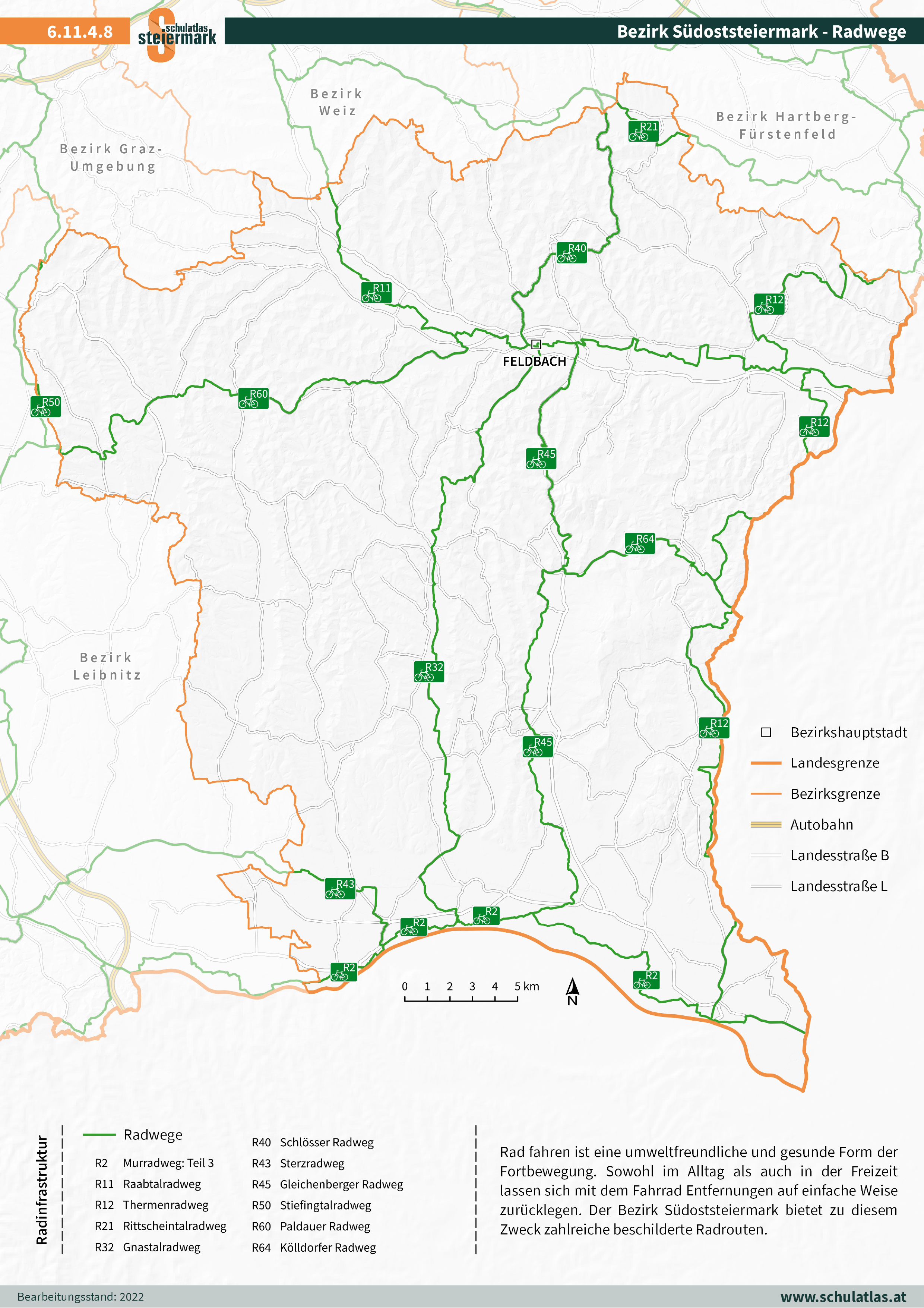6.11.4.8 Südoststeiermark - Radwege