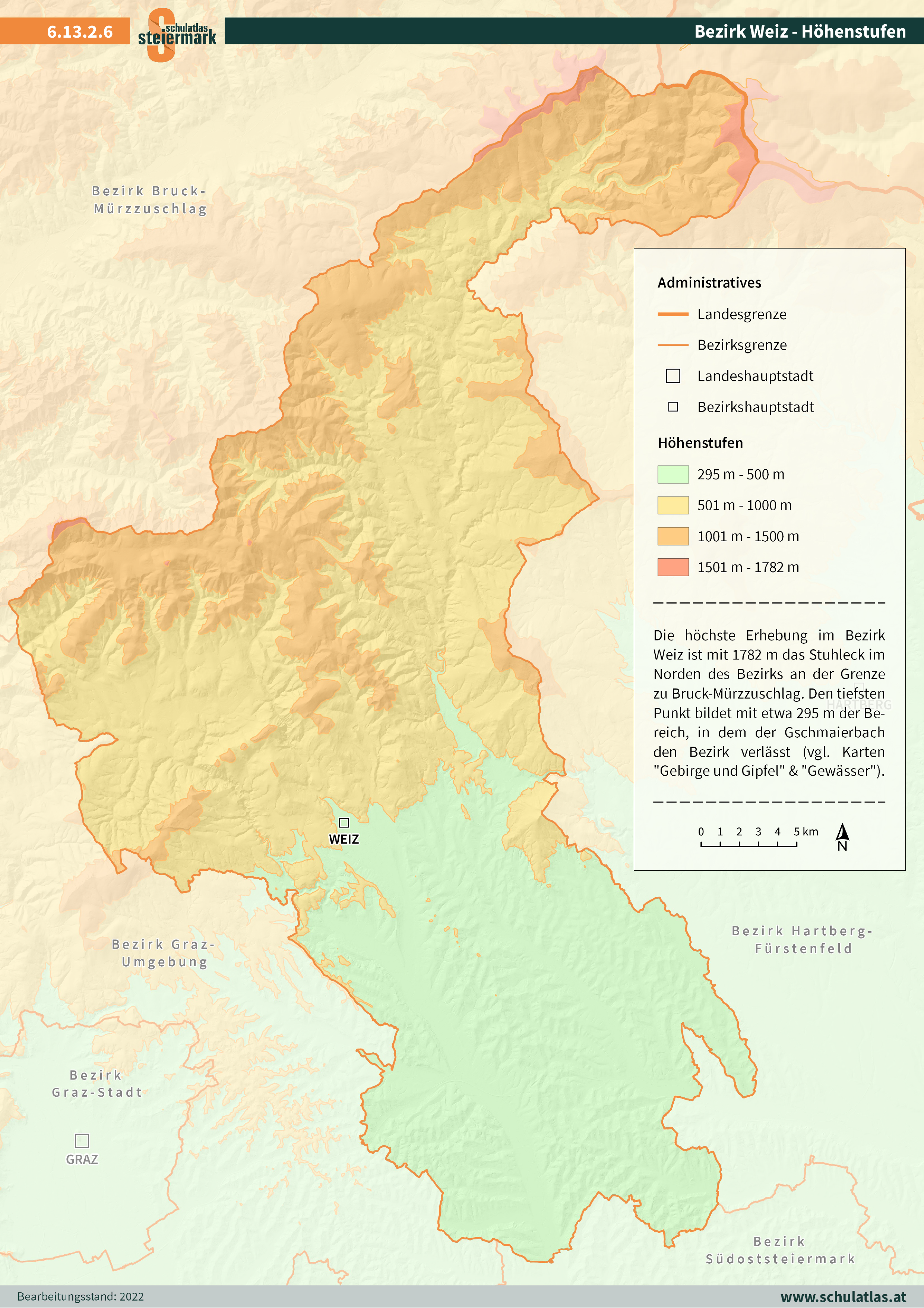 6.13.2.6 Weiz - Höhenstufen