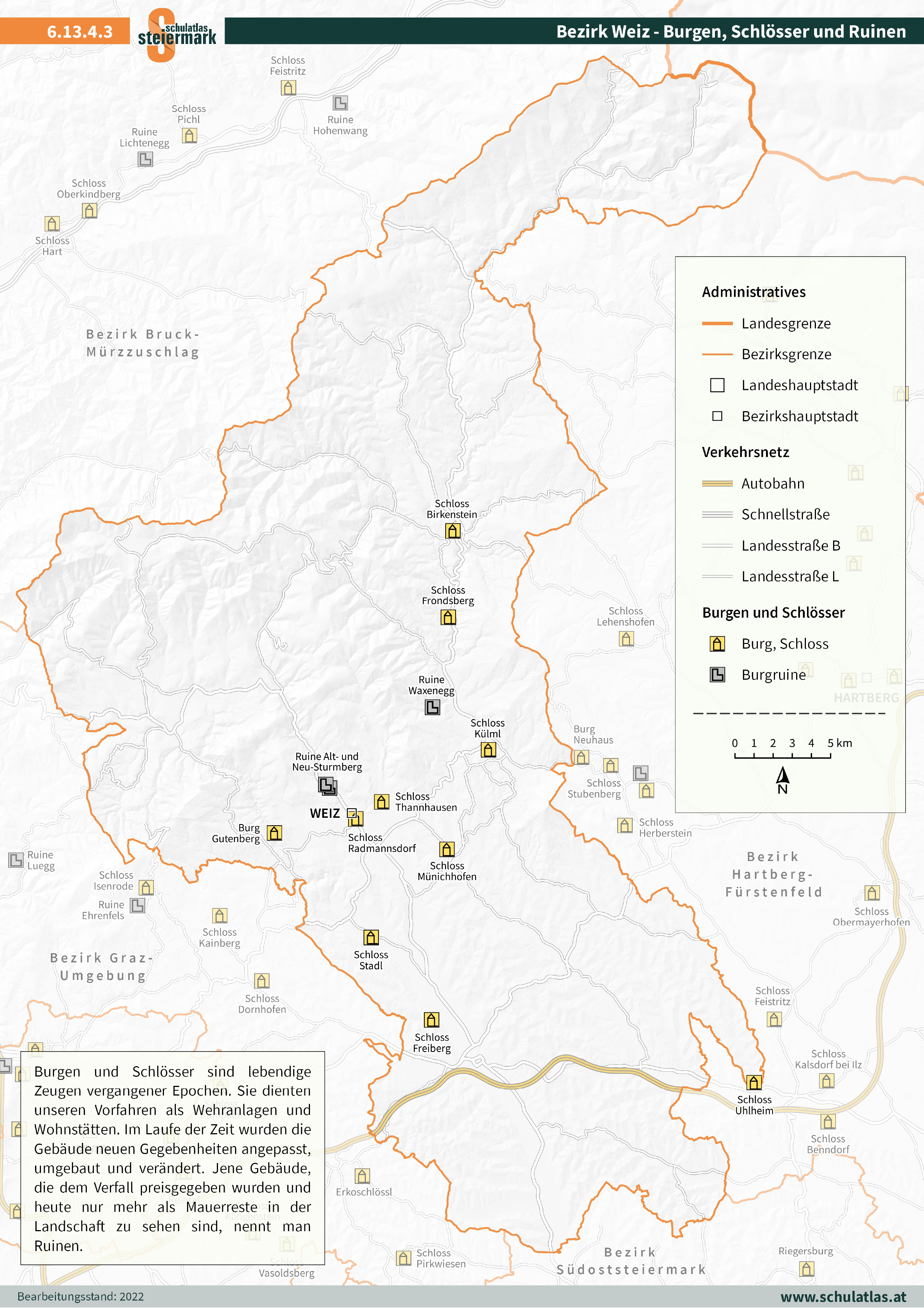 6.13.4.3 Weiz - Burgen, Schlösser und Ruinen