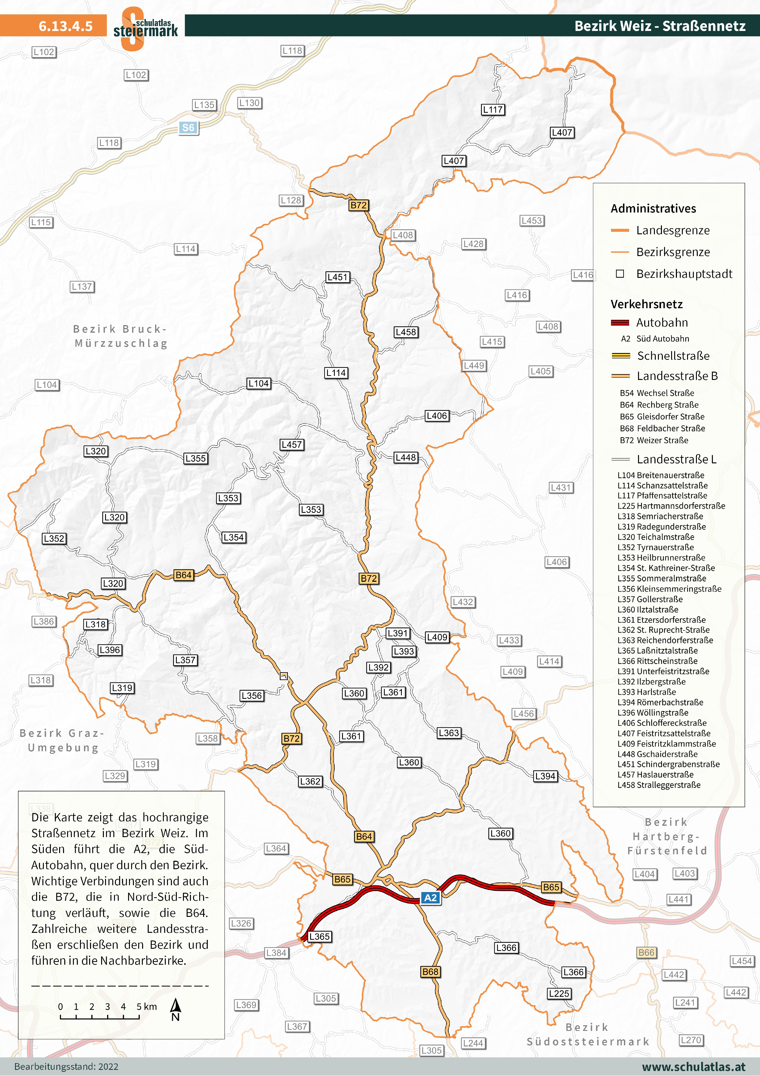 6.13.4.5 Weiz - Straßennetz