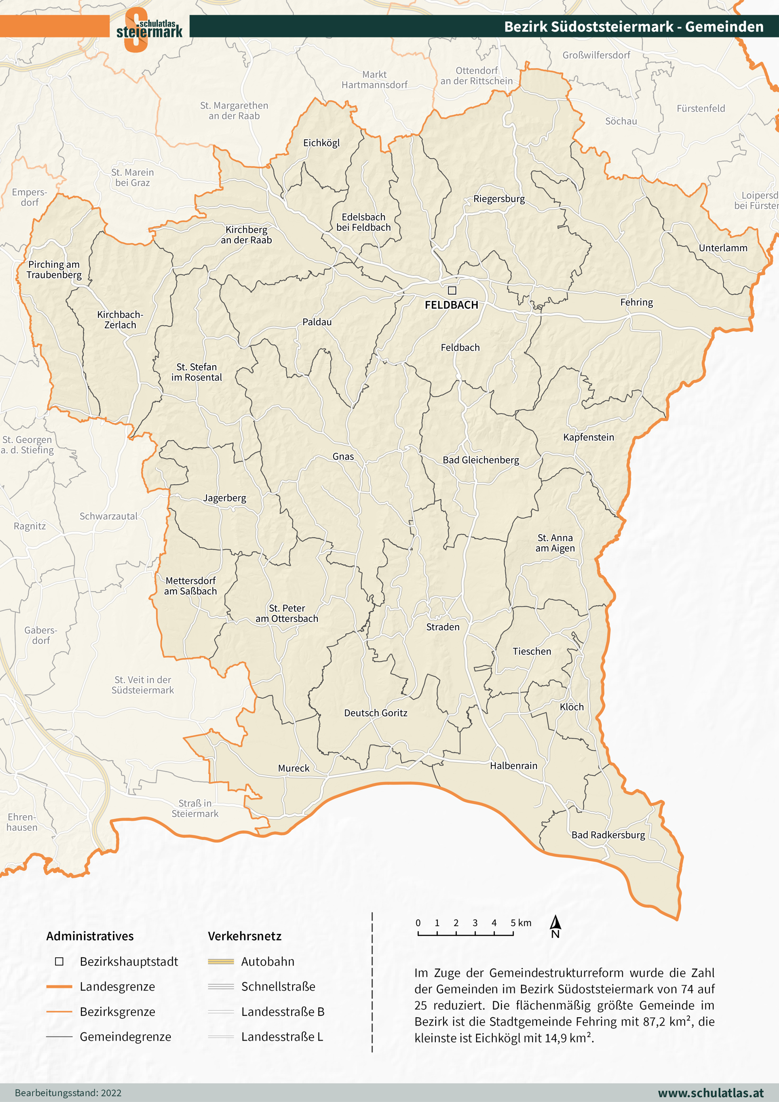 Südoststeiermark - Gemeinden